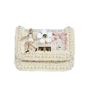 'Miss Belle' Cream Purse